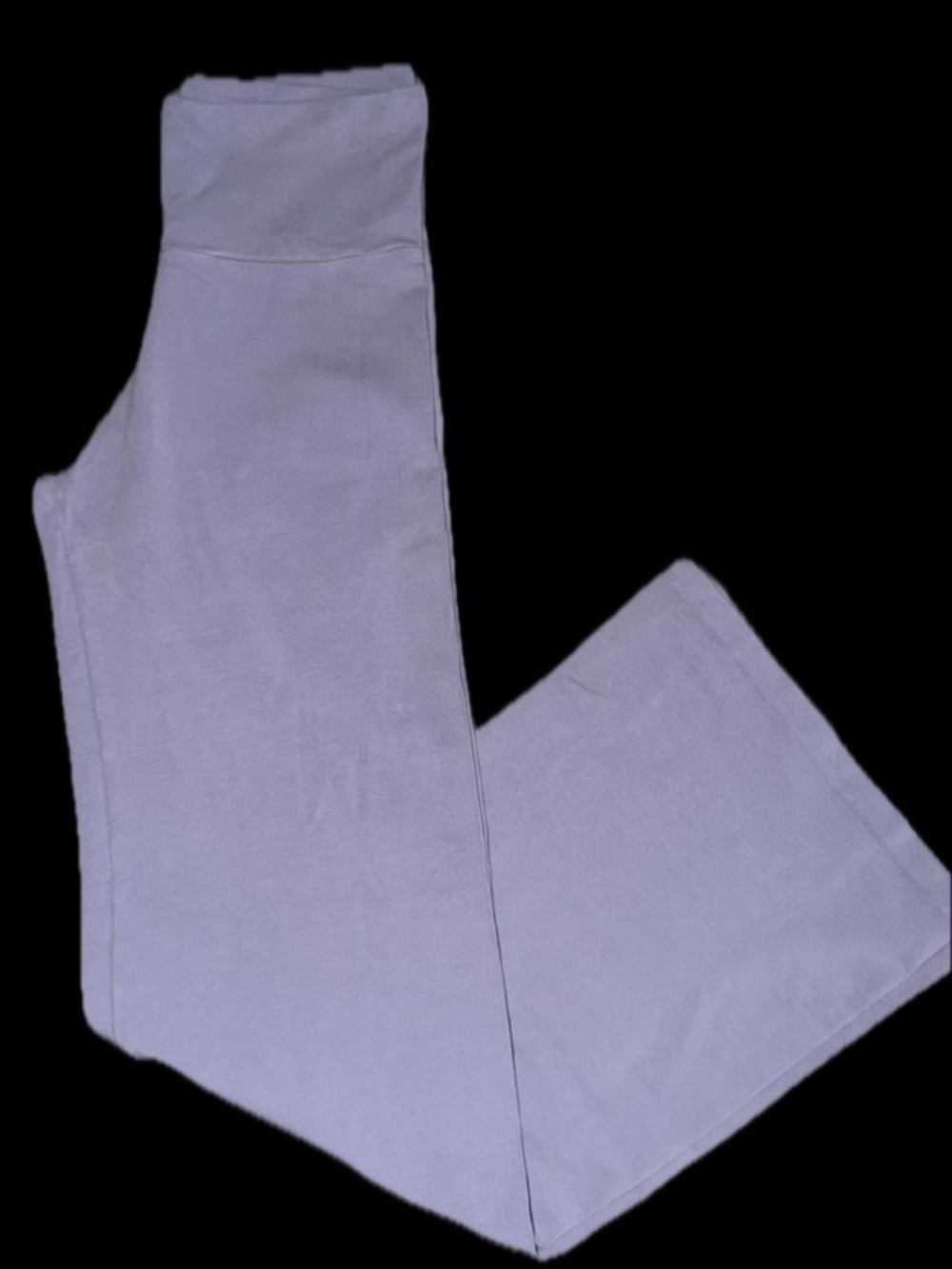 NWOT Los Angeles Apparel High Waisted Flared Leggings Small